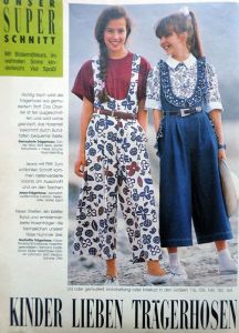 Burda 7/1990 - SUPER střih