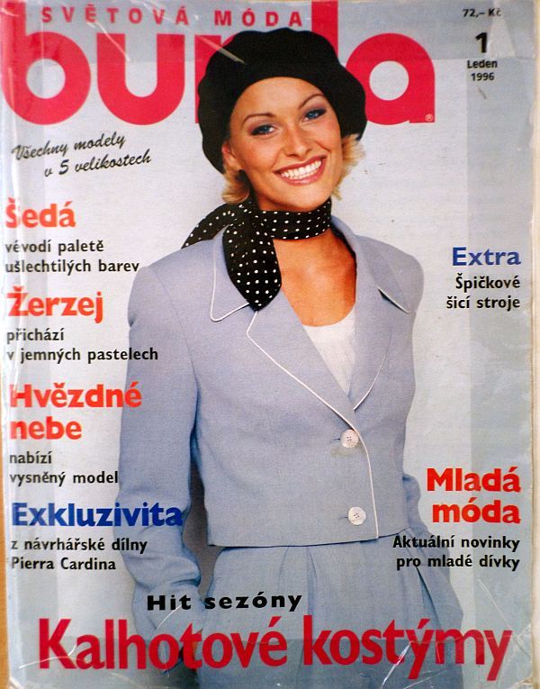 Burda 1/1996 v češtině