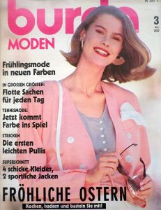 Burda 3/1989 v němčině