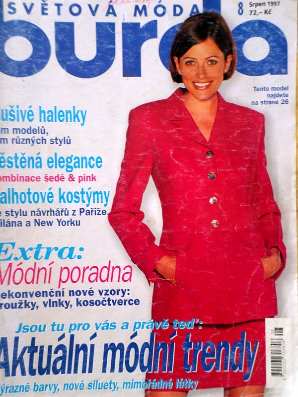 Burda 8/1997 v češtině