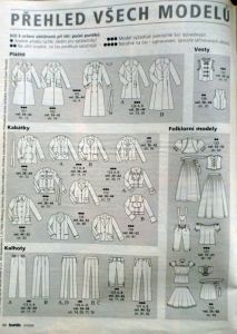 Burda 9/2006 - přehled modelů
