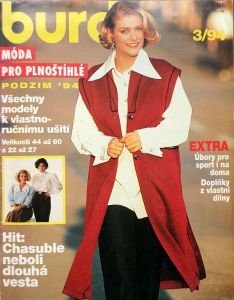 Burda - móda pro plnoštíhlé 3/1994