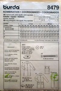 Střih-Dámský komplet tričko, kalhoty, kabátek