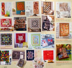 Patchwork - Quilts & Applizieren - přehled modelů