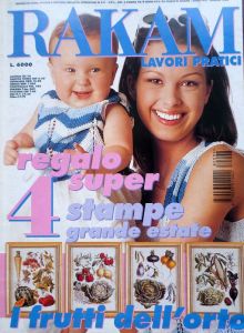 RAKAM 6/1998 - italský časopis ručních prací