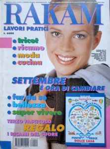 RAKAM 9/1998 - italský časopis ručních prací